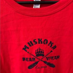 Red Women's Short Sleeve Tee